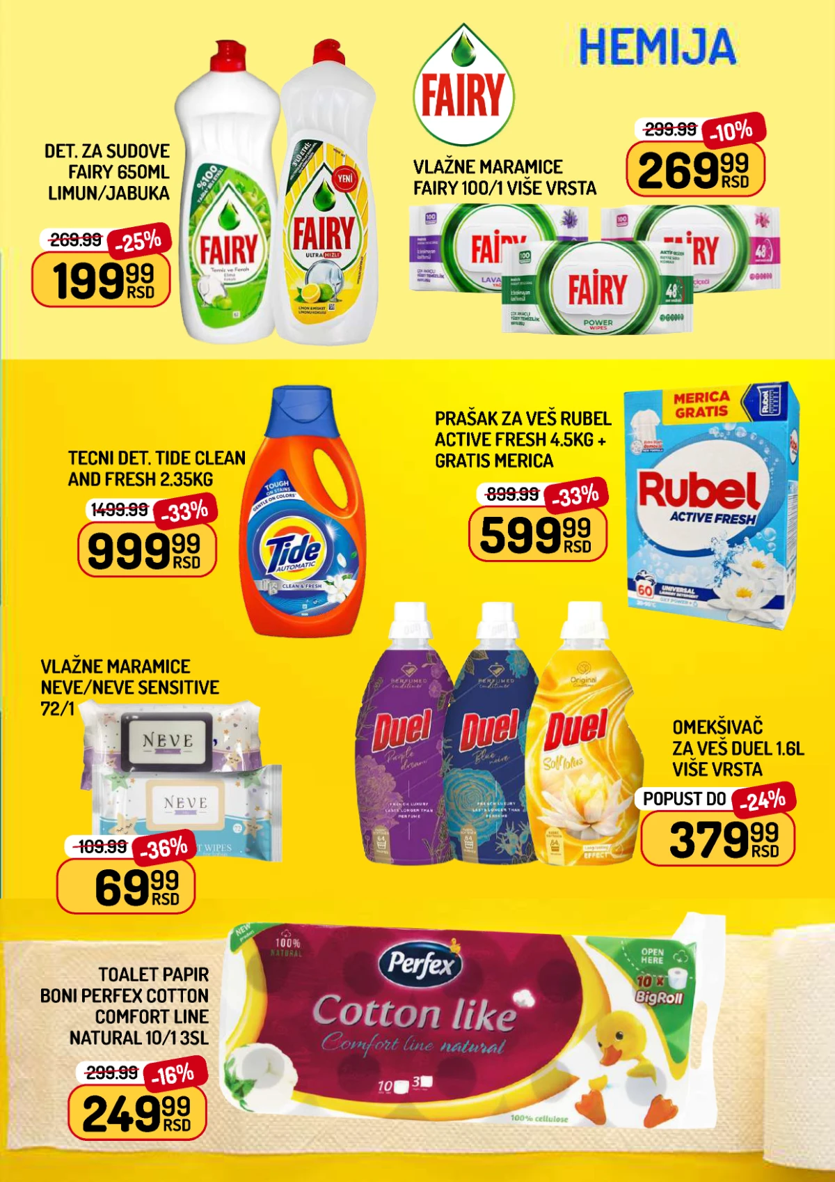 Aman katalog Fairy Rubel Duel i Perfex akcija