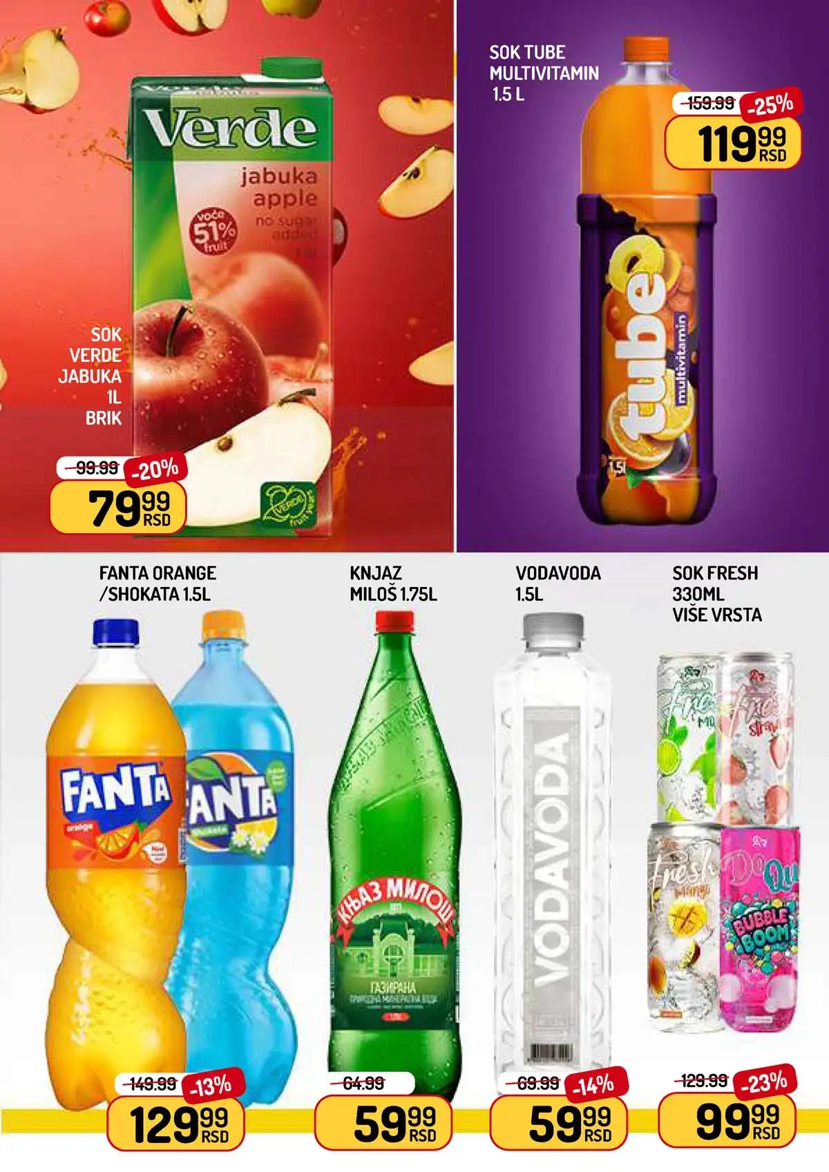 Aman nedeljna akcija katalog strana 12 – prehrambeni proizvodi na popustu do 01.04.2026