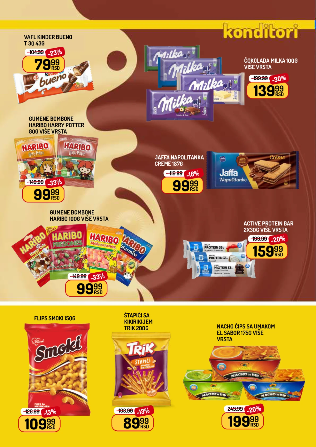 Aman akcija do 04.06.2026 – Milka, Haribo i Smoki na akciji