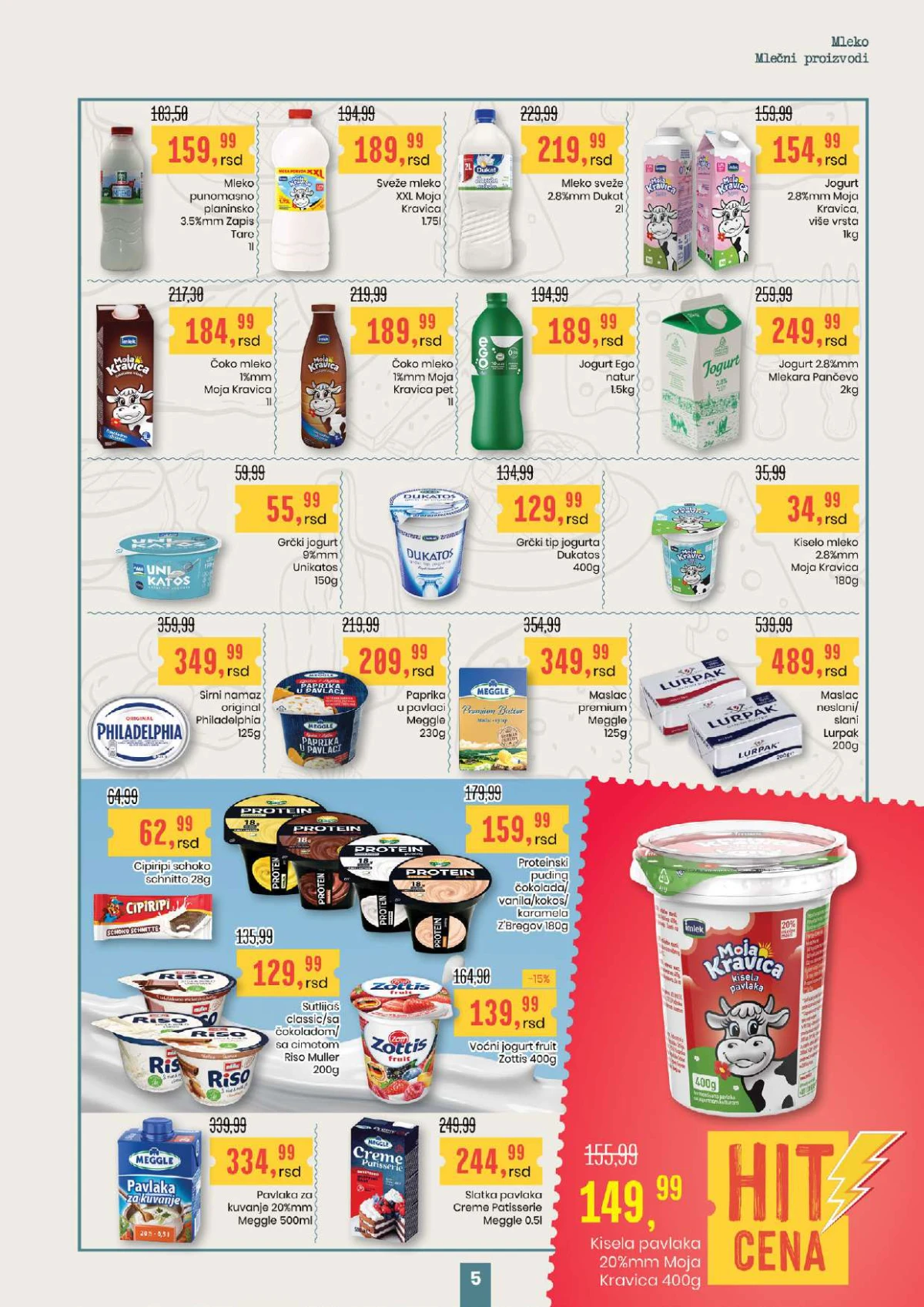 Aroma City katalog mleko jogurt pavlaka i sirevi Srbija strana 5