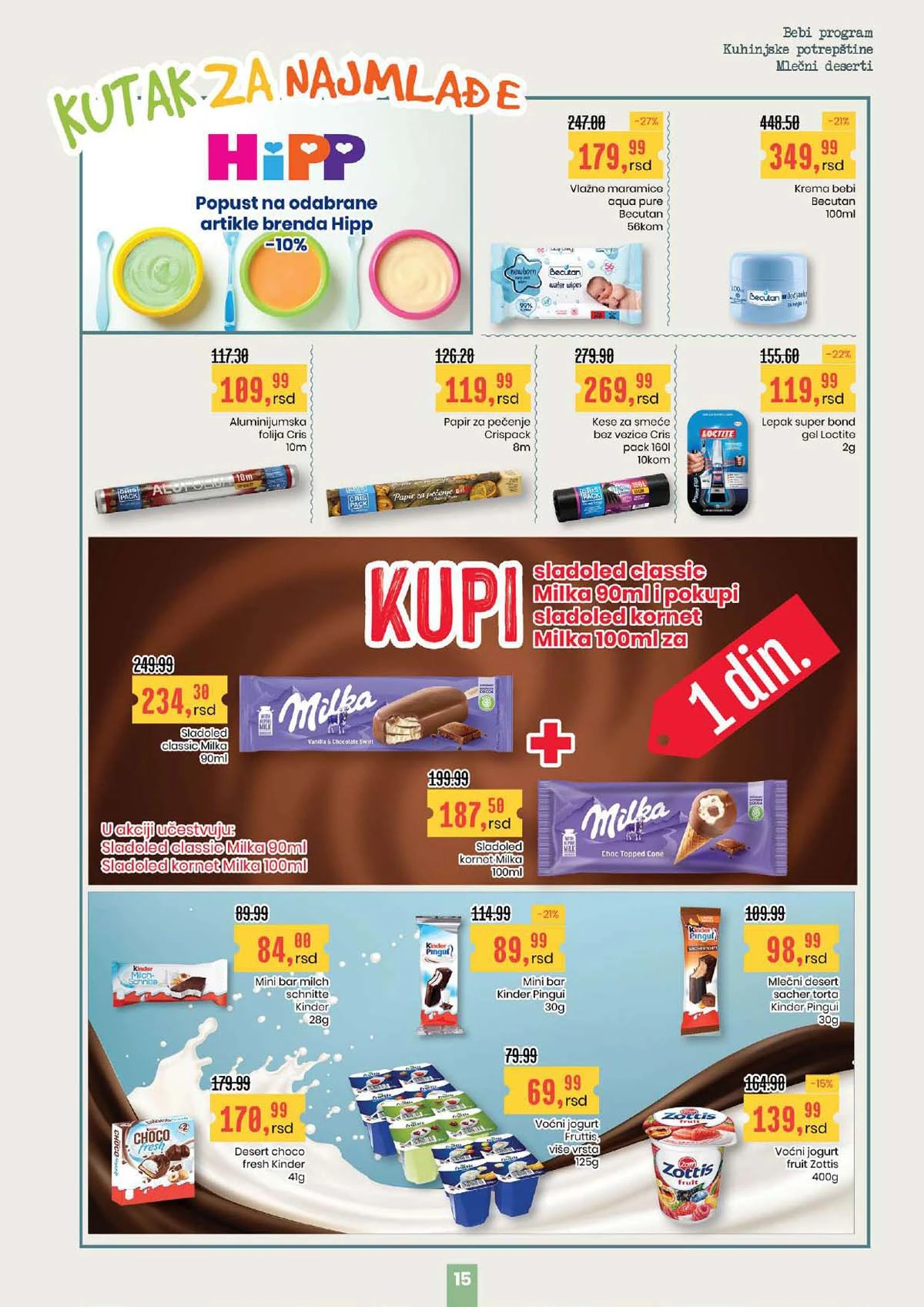 Aroma i Aroma City akcija katalog popusta do 15. aprila 2026 strana 15
