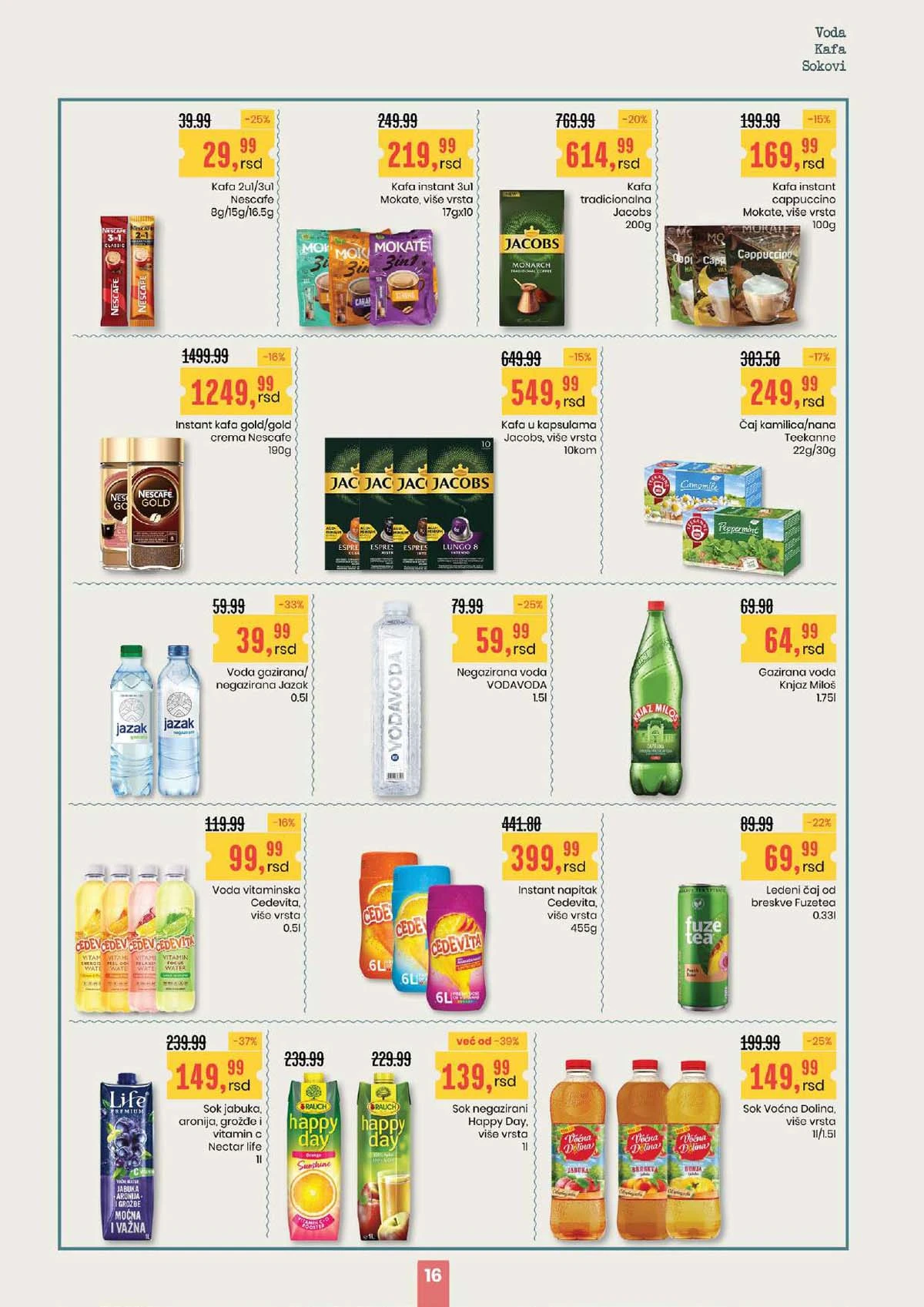 Aroma i Aroma City akcija katalog popusta do 15. aprila 2026 strana 16