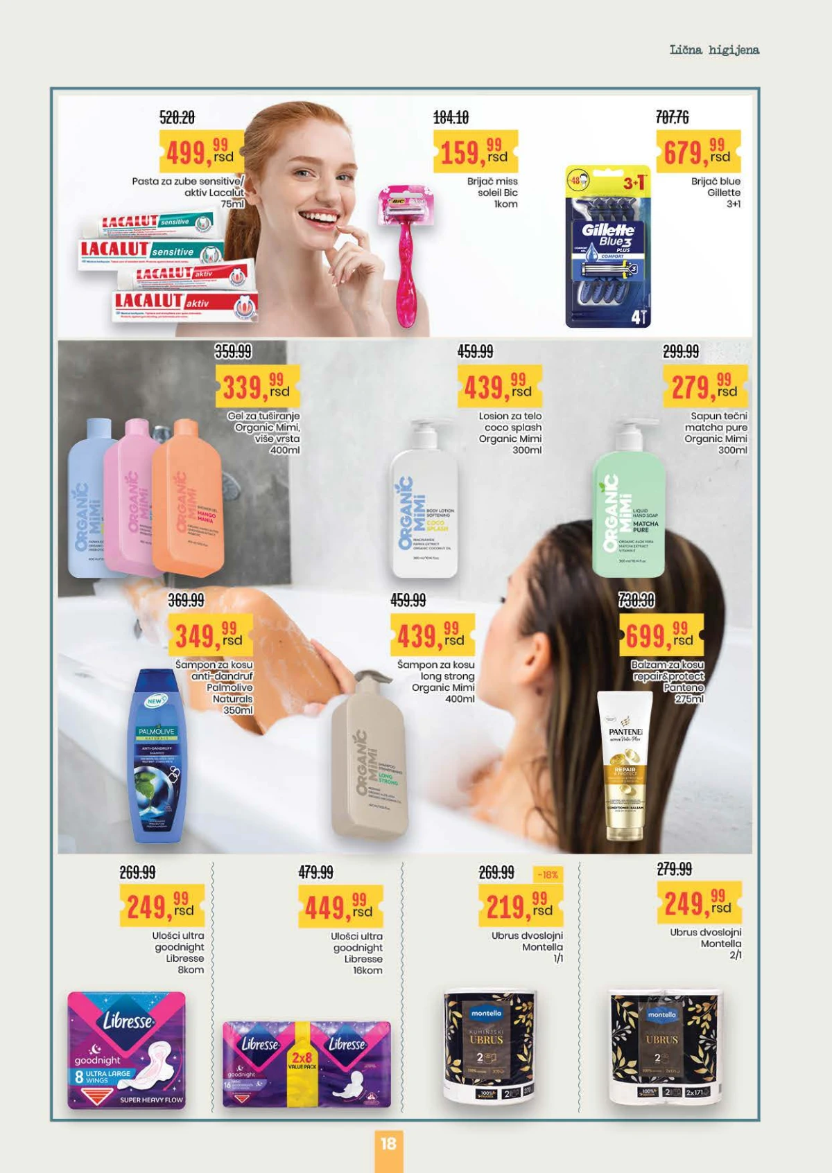 Aroma City katalog šamponi kupke pasta za zube i higijena Srbija strana 18