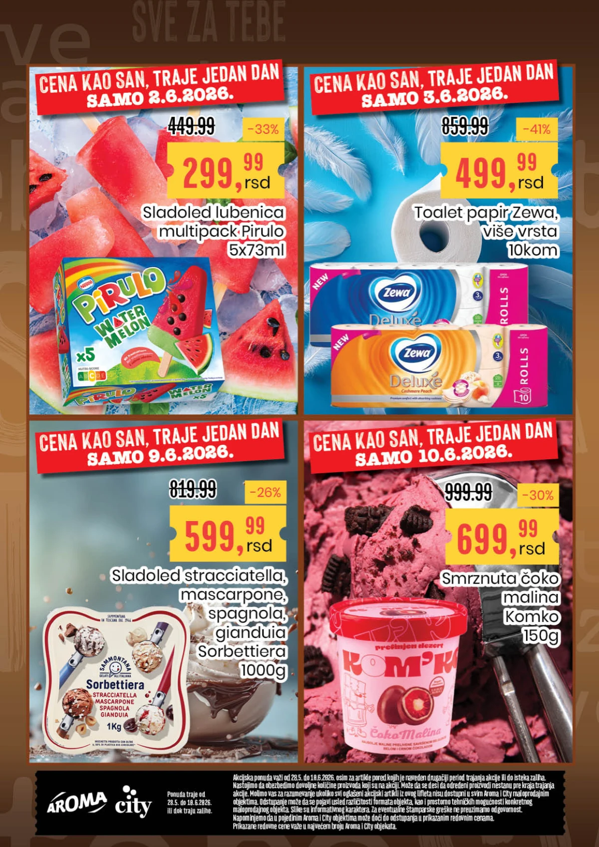 Aroma City katalog akcija do 10.06.2026 Srbija strana 22