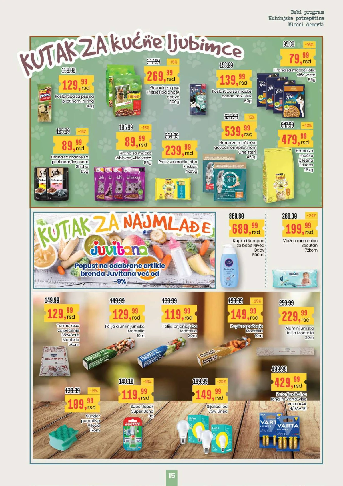 Aroma City katalog kafa čaj doručak proizvodi akcija Srbija strana 15