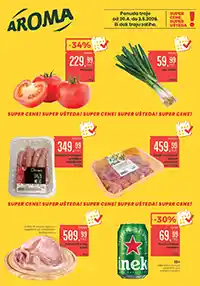 Aroma vikend akcija – paradajz 229,99 RSD, meso i Heineken sniženje do 02.05.2026