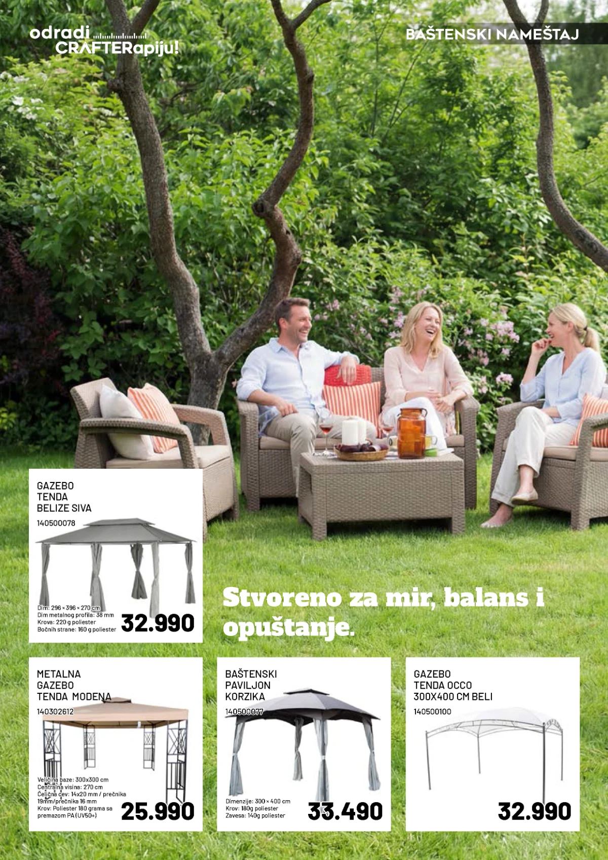 Crafter baštenski nameštaj i oprema za dvorište strana 10