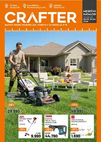 Crafter akcija sniženja do 37% katalog ponuda alata i opreme do 1. aprila 2026