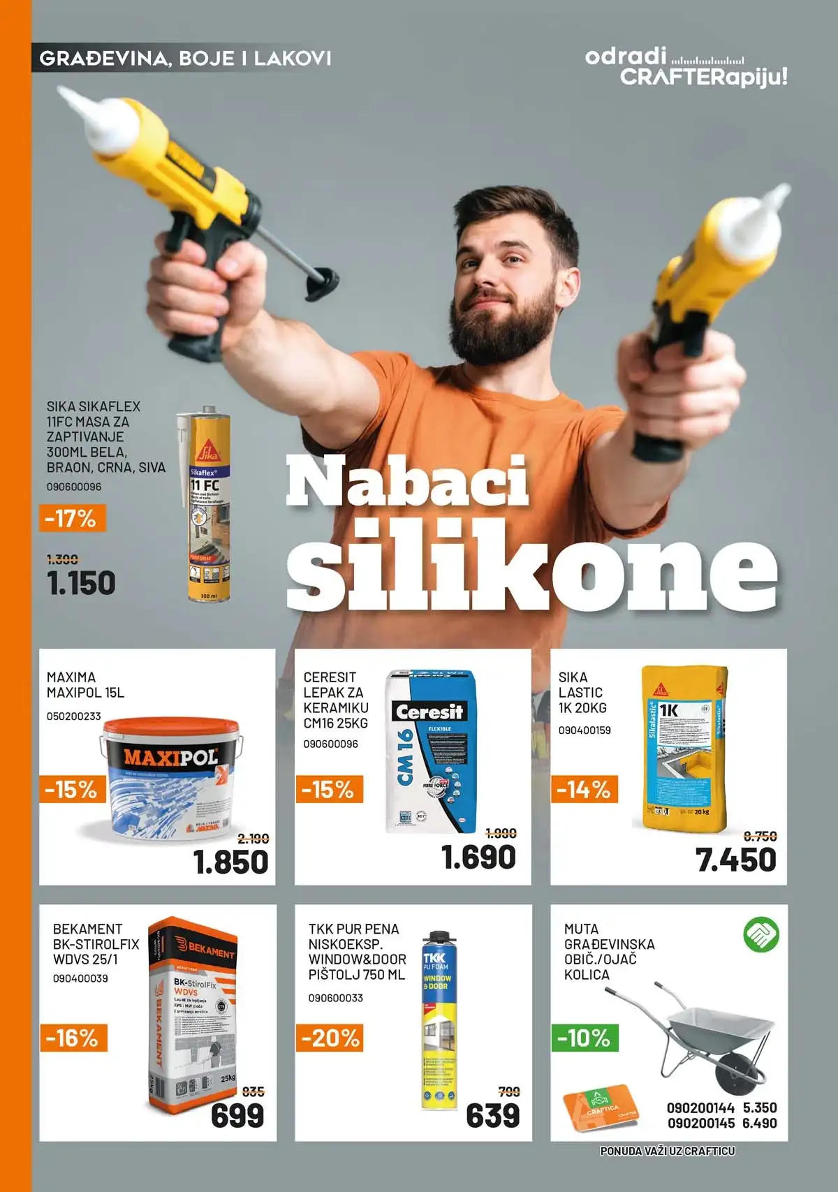 Crafter Akcija katalog Crafter akcija sniženja Kataloška ponuda popusta