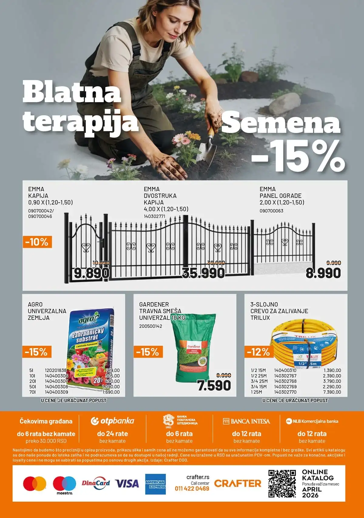 Crafter Akcija katalog Crafter akcija sniženja Kataloška ponuda popusta