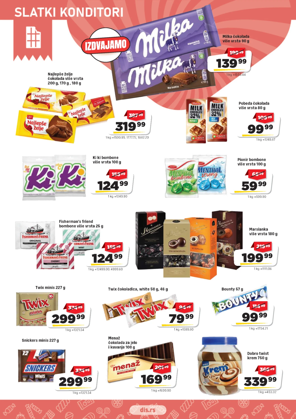 DIS katalog strana 12 – slatki konditori na akciji