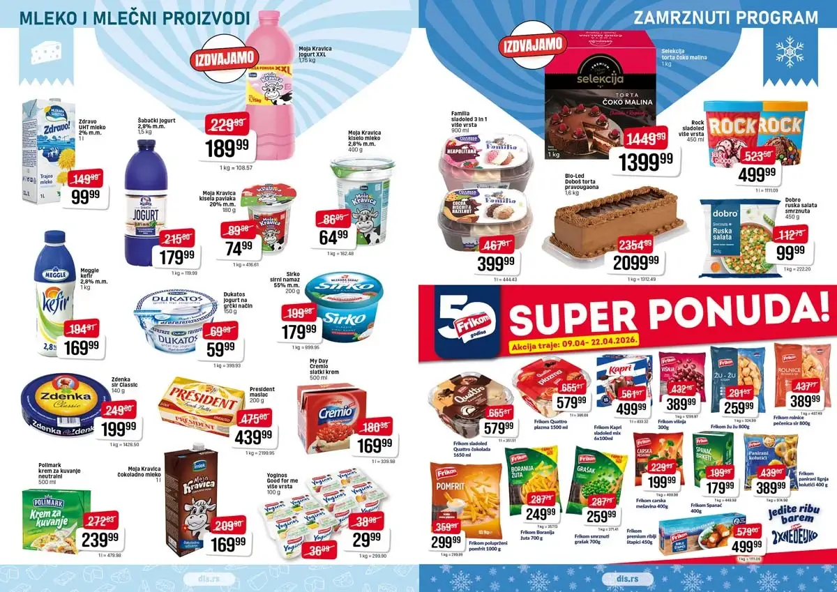 DIS katalog akcija april 2026 strana 3 DIS katalog sniženja april 2026 strana 3