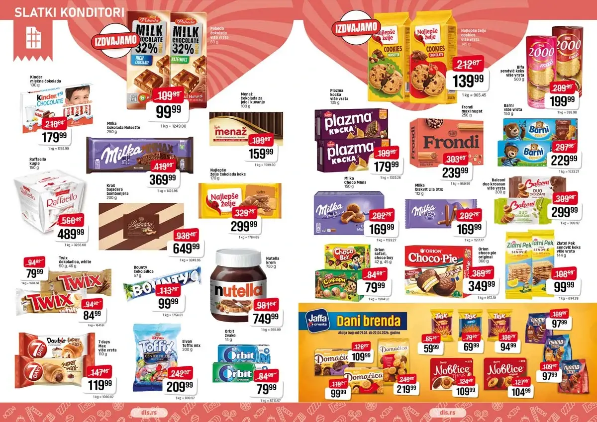 DIS katalog akcija april 2026 strana 7 DIS katalog sniženja april 2026 strana 7