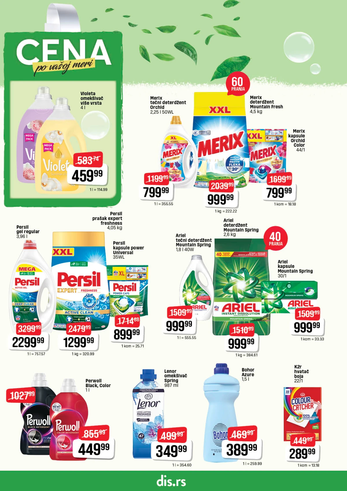 DIS katalog maj i jun 2026 – svakodnevna kupovina, prehrana i proizvodi za domaćinstvo