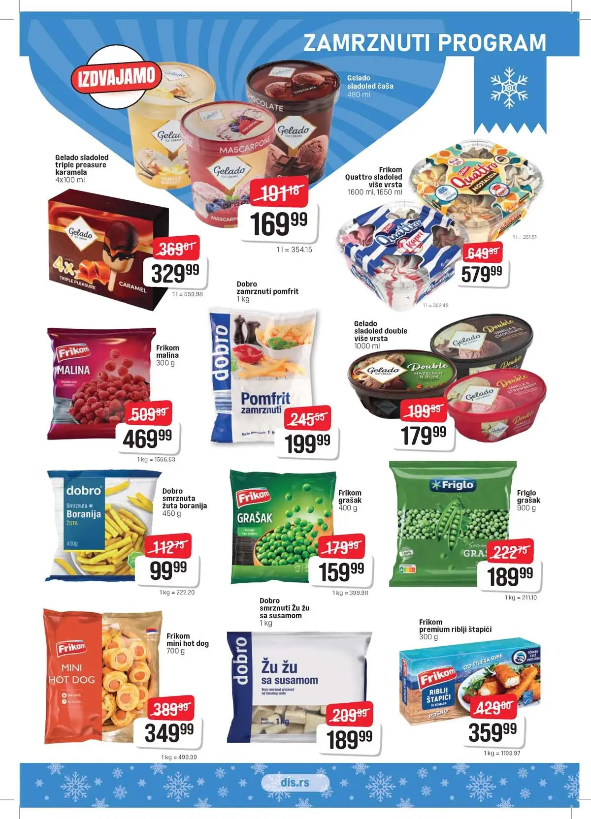 DIS katalog sniženja za Uskrs strana 5 – prehrana i kućne potrepštine Srbija