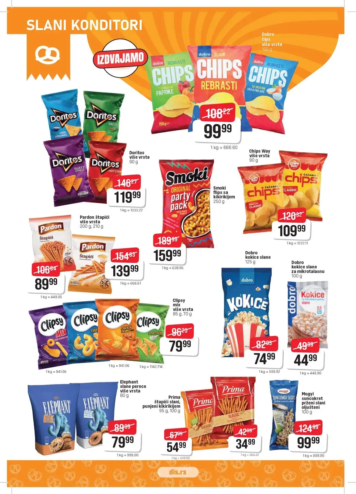 DIS katalog sniženja za Uskrs strana 12 – prehrana i kućne potrepštine Srbija