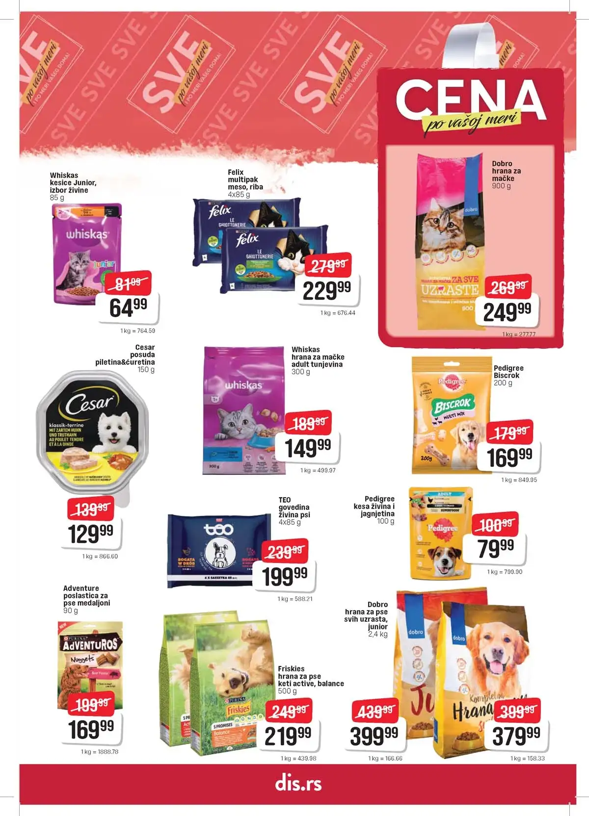 DIS katalog sniženja za Uskrs strana 21 – prehrana i kućne potrepštine Srbija