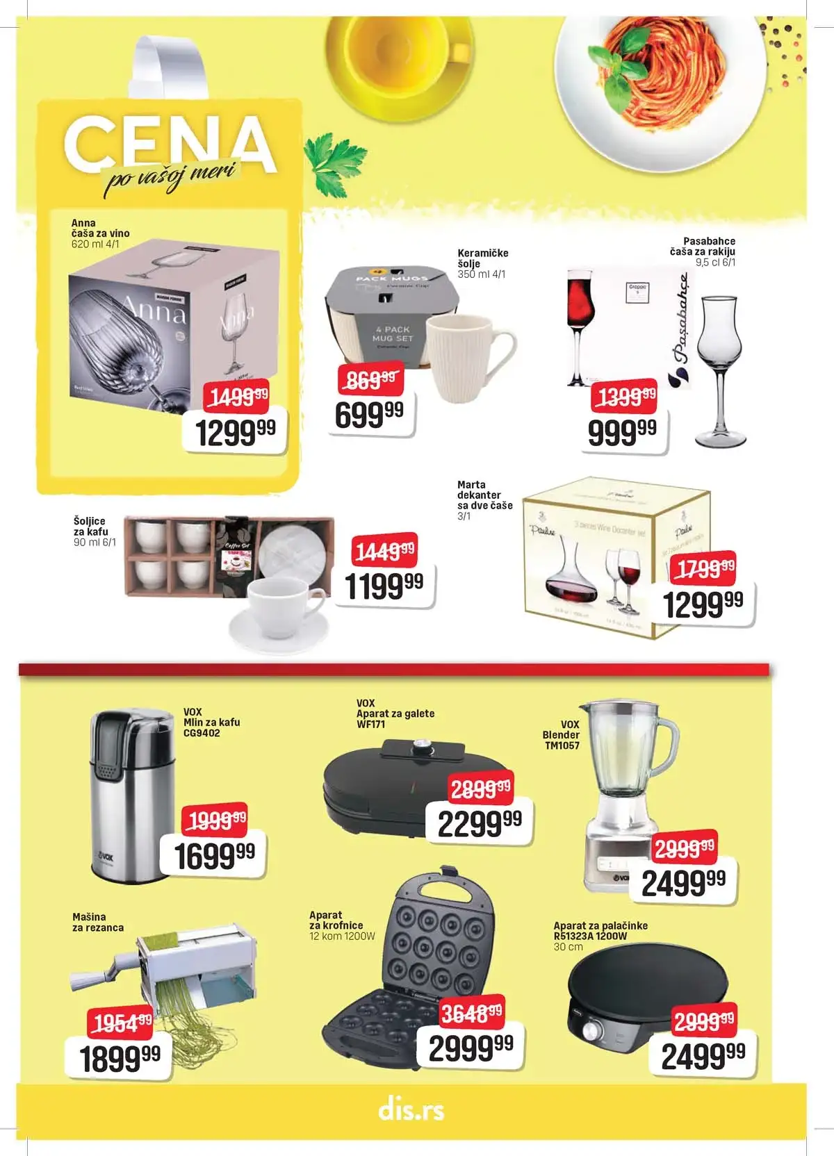 DIS katalog sniženja za Uskrs strana 22 – prehrana i kućne potrepštine Srbija