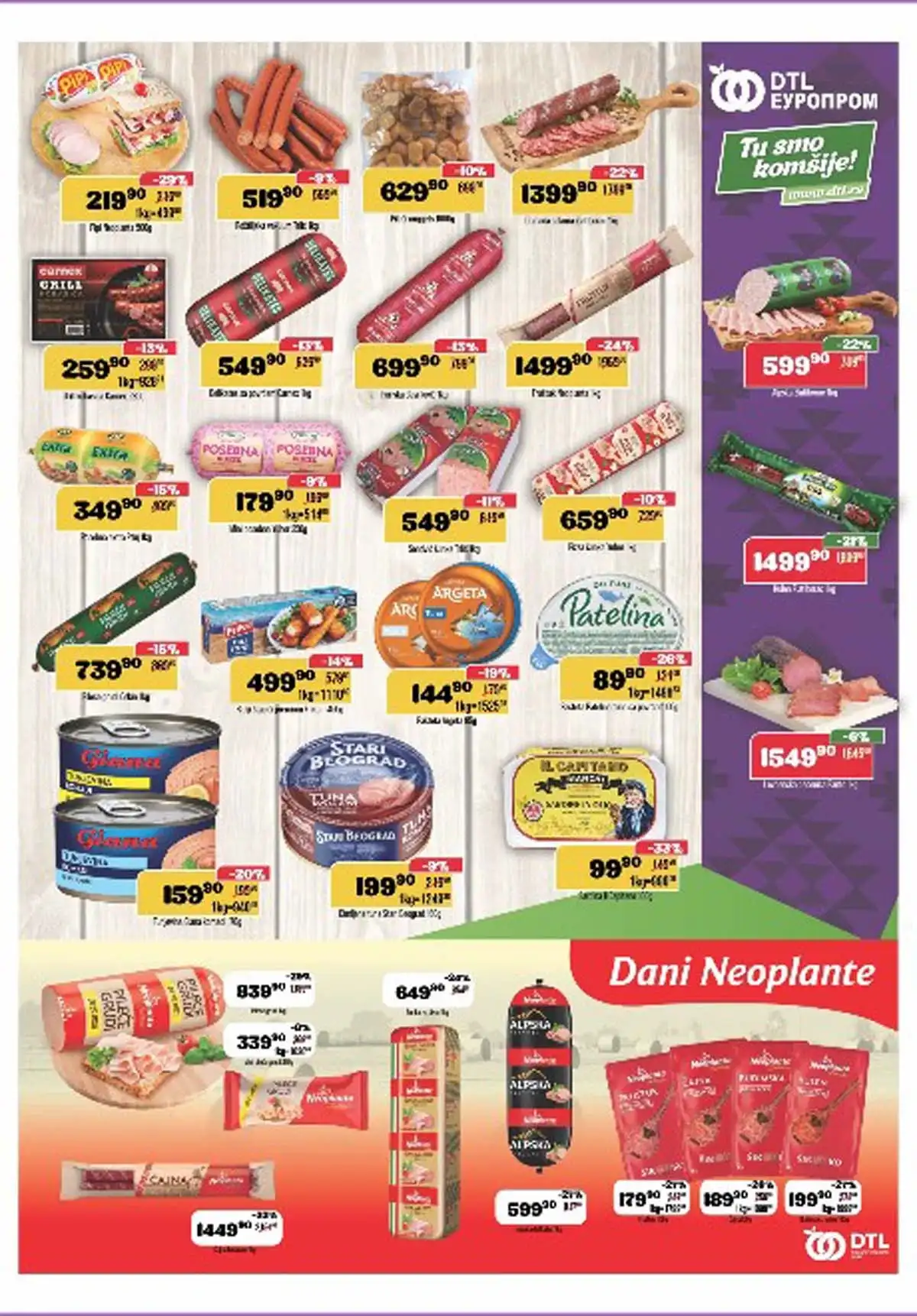 Europrom kataloška akcija EUROPROM Akcija - Katalog sniženja