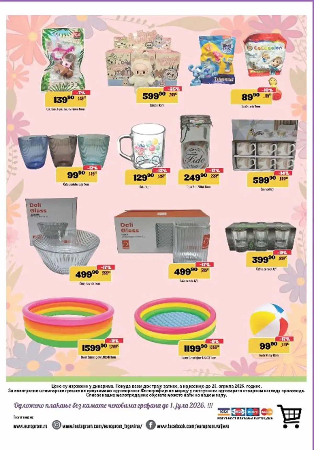 Europrom kataloška akcija EUROPROM Akcija - Katalog sniženja