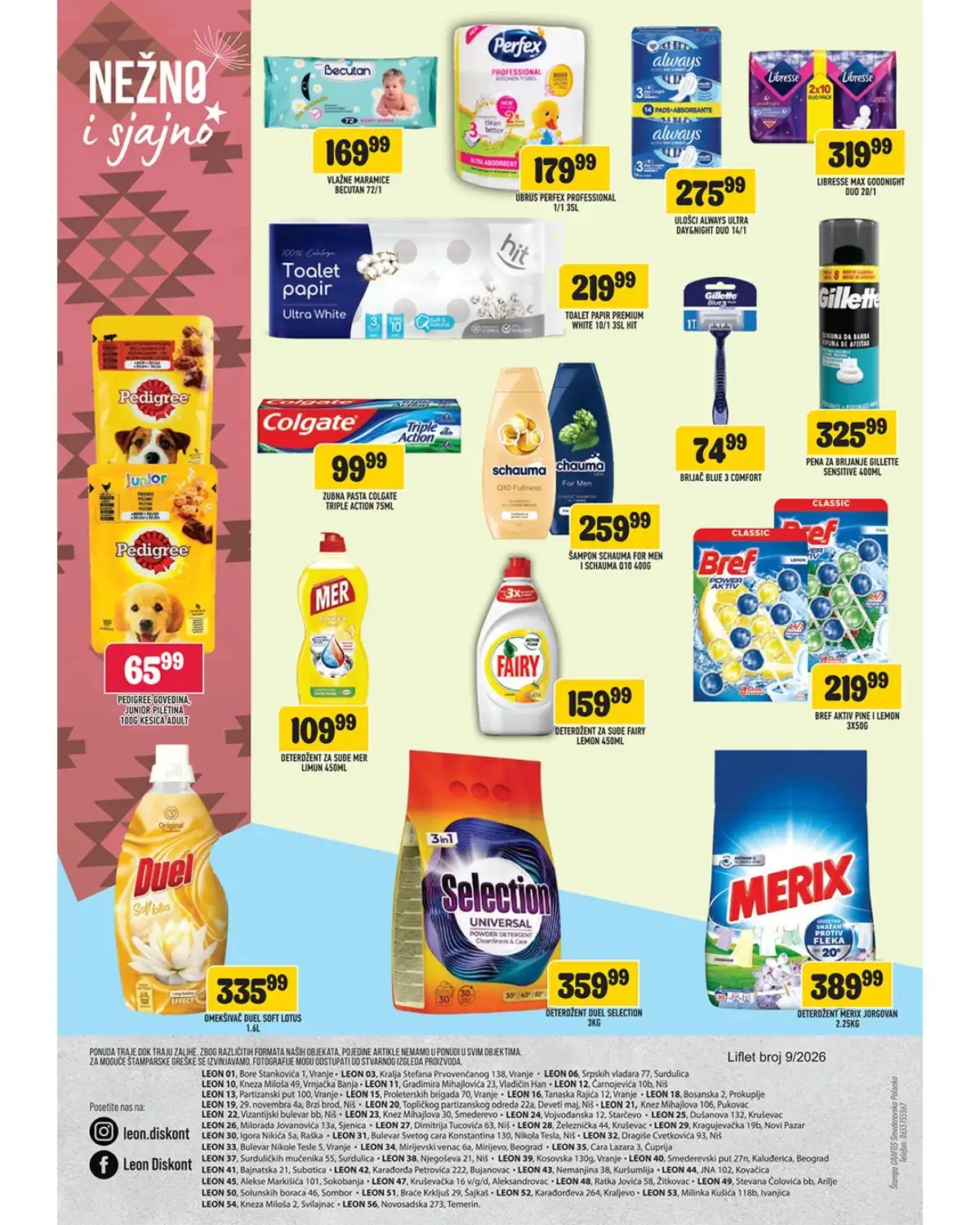 Katalog Leon sniženja