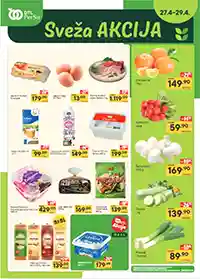 Persu marketi akcija - Sveža sniženja do 29. aprila 2026