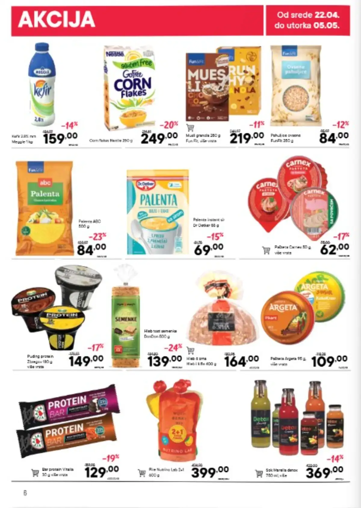 Persu akcija strana 6 kataloga do 05. maja 2026. snižene cene proizvoda Srbija