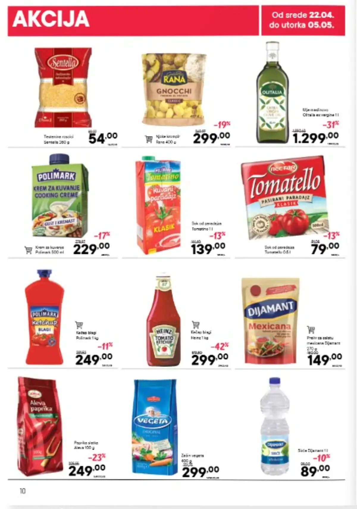 Persu akcija strana 10 kataloga do 05. maja 2026. promotivne cene Srbija