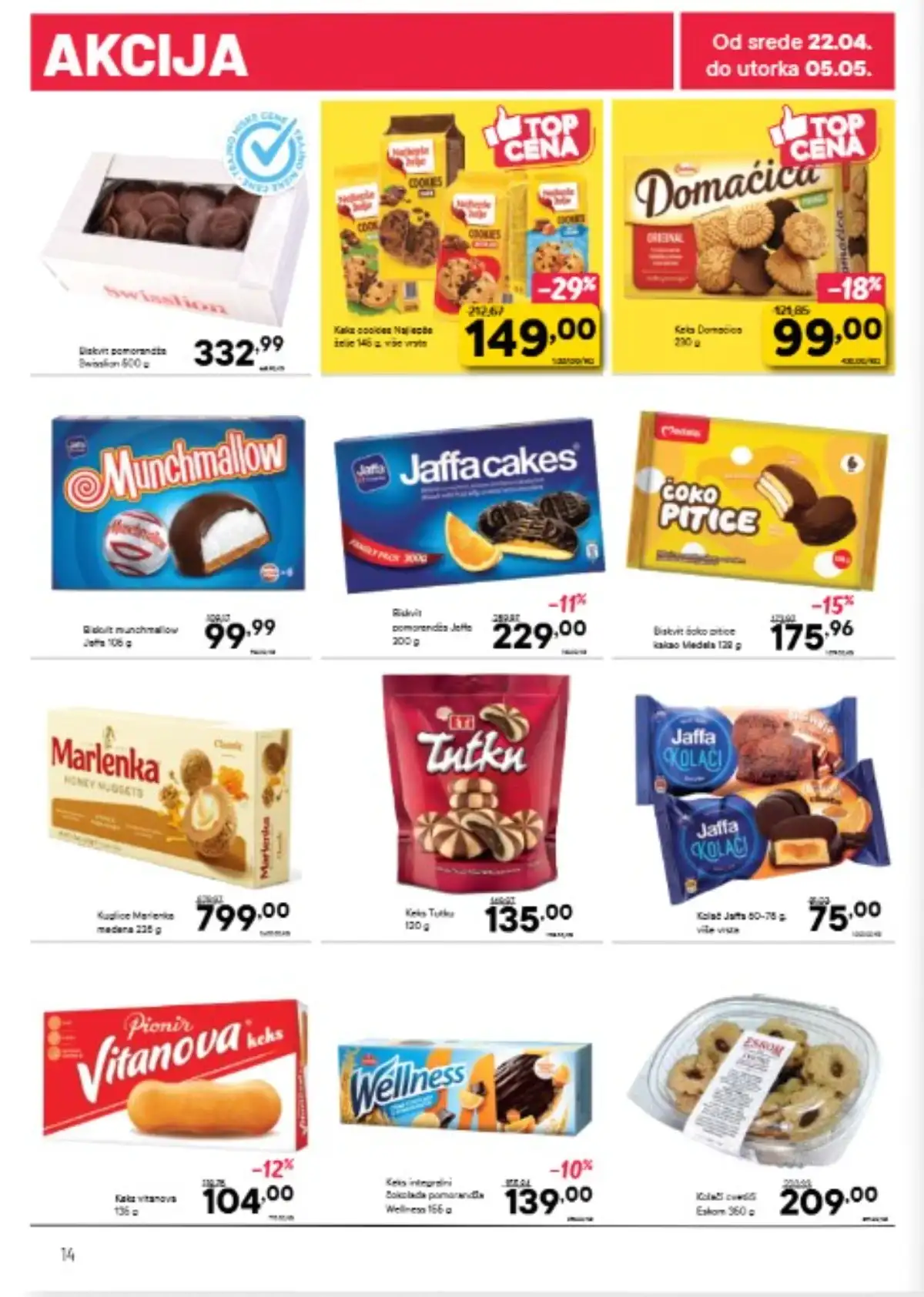 Persu akcijski katalog strana 14 do 05. maja 2026. promotivne ponude Srbija