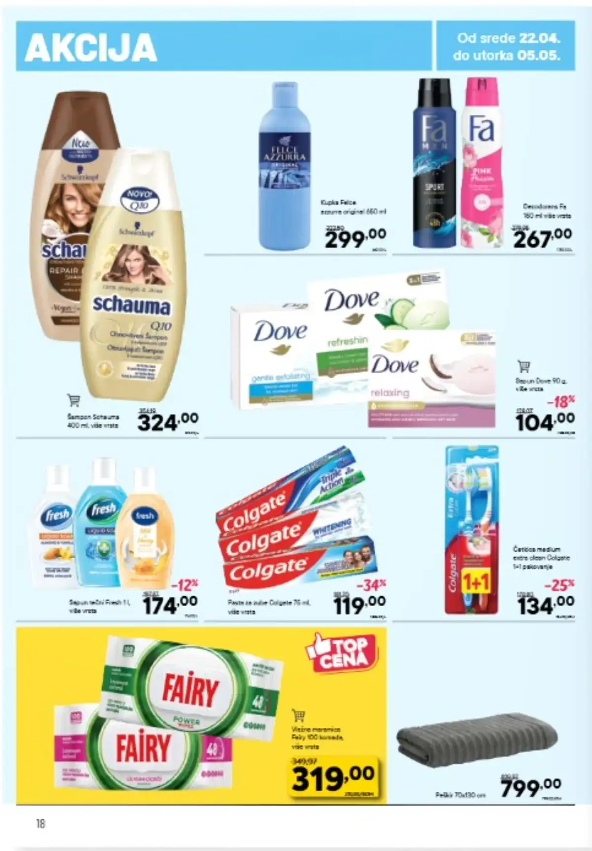 Persu akcijski katalog strana 18 do 05. maja 2026. popusti Srbija