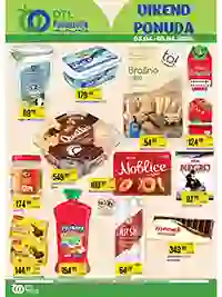 Podunavlje vikend akcija – sniženja na prehranu, pića i kućne proizvode do 05. aprila 2026