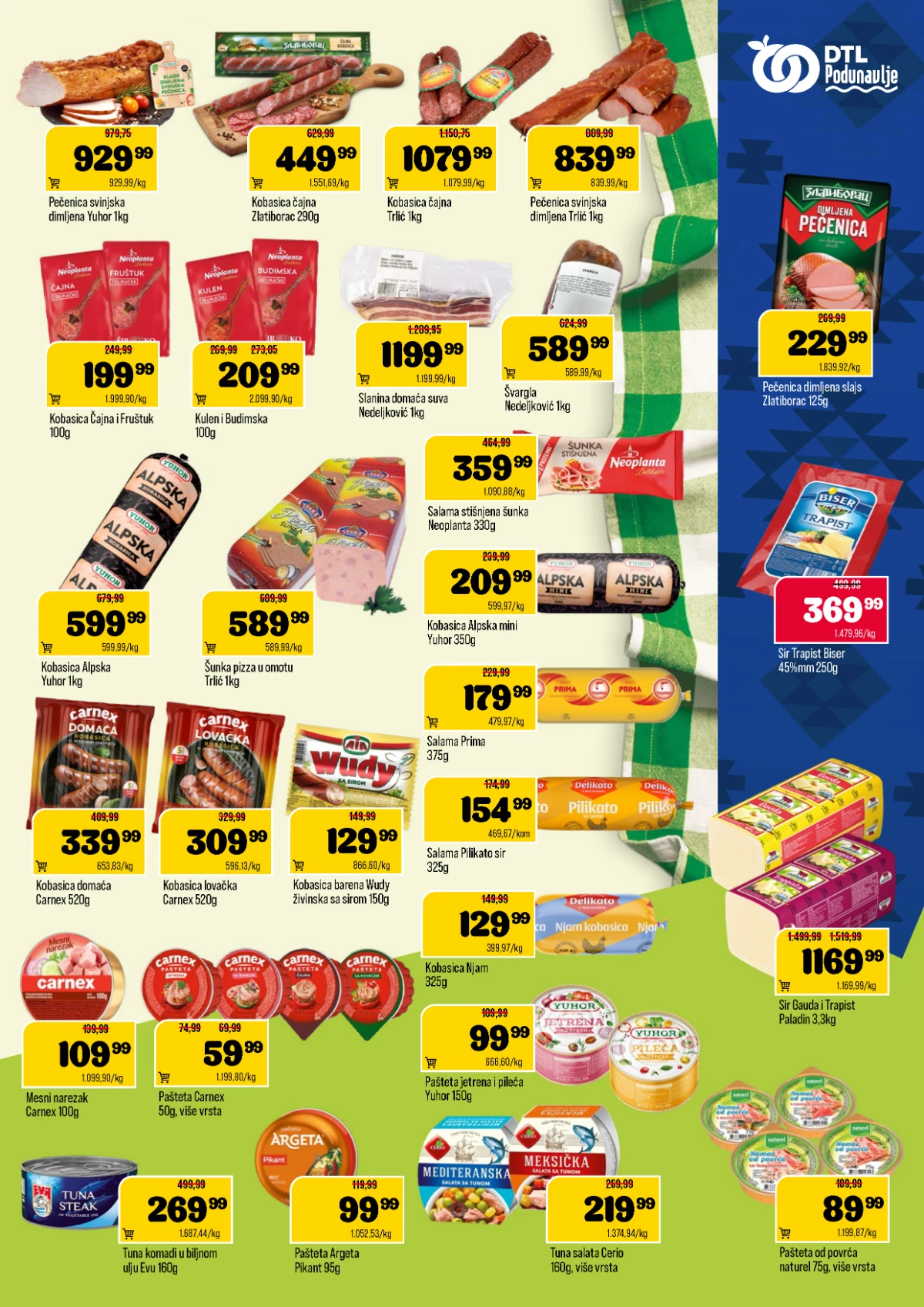 DTL Podunavlje akcija do 40% – proizvodi za domaćinstvo po nižim cenama DTL Podunavlje katalog akcija do 01.06.2026 – sniženja na proizvode za domaćinstvo