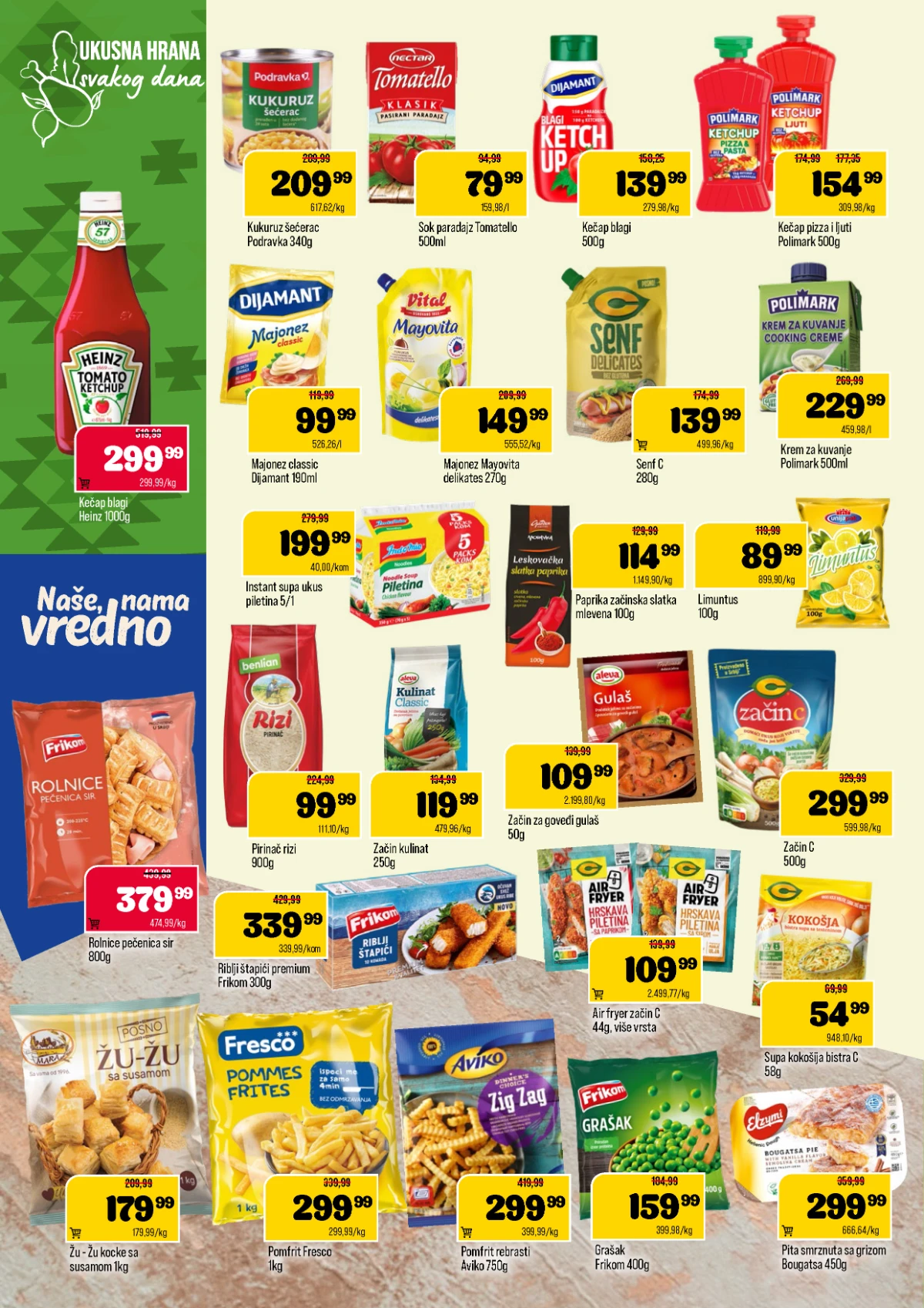 DTL Podunavlje katalog akcija – prehrambeni proizvodi na popustu DTL Podunavlje sniženja do 01.06.2026 – akcijske cene prehrambenih proizvoda