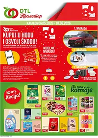 DTL Proleter akcija katalog sniženja Ariel Finish Quattro Bravo sok do 18.05.2026