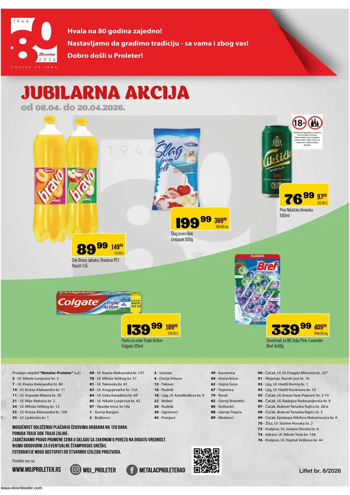 katalog Proleter kataloška ponuda katalog proleter snizenja