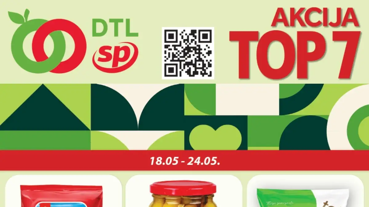 DTL SP marketi TOP 7 akcija do 24.05.2026 – Milka Biscoff, Jubilarna kafa i Vivax gril na sniženju