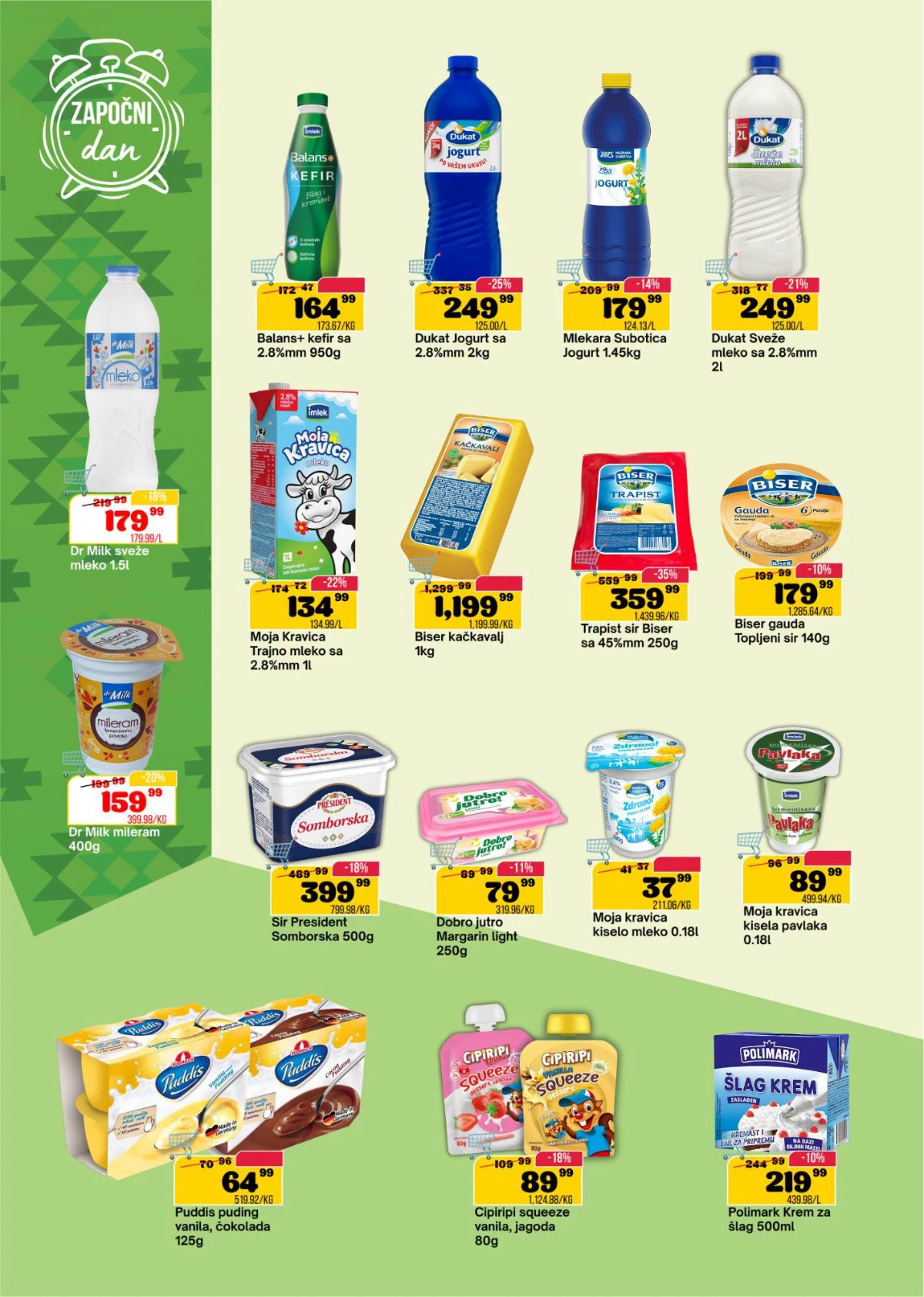 DTL SP Marketi katalog strana 4 mlečni proizvodi i sirevi
