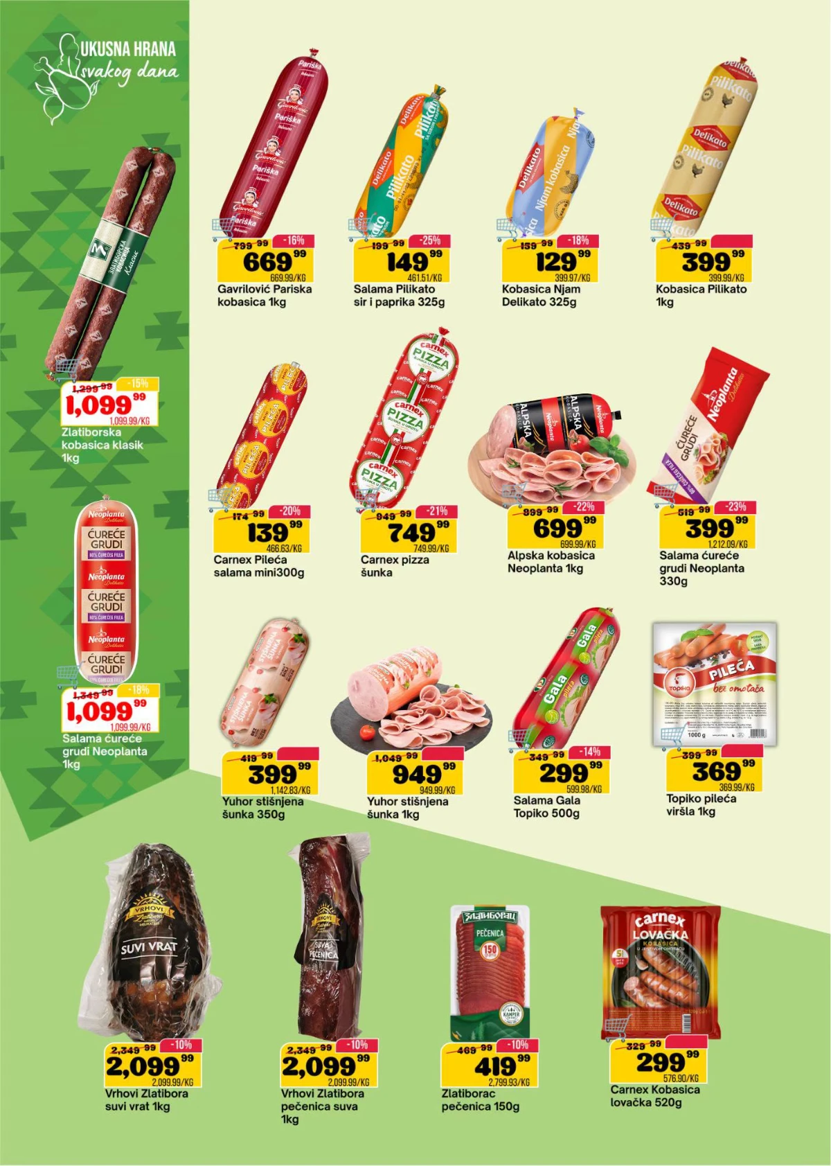 DTL SP Marketi katalog strana 6 paštete, majonez i delikates program