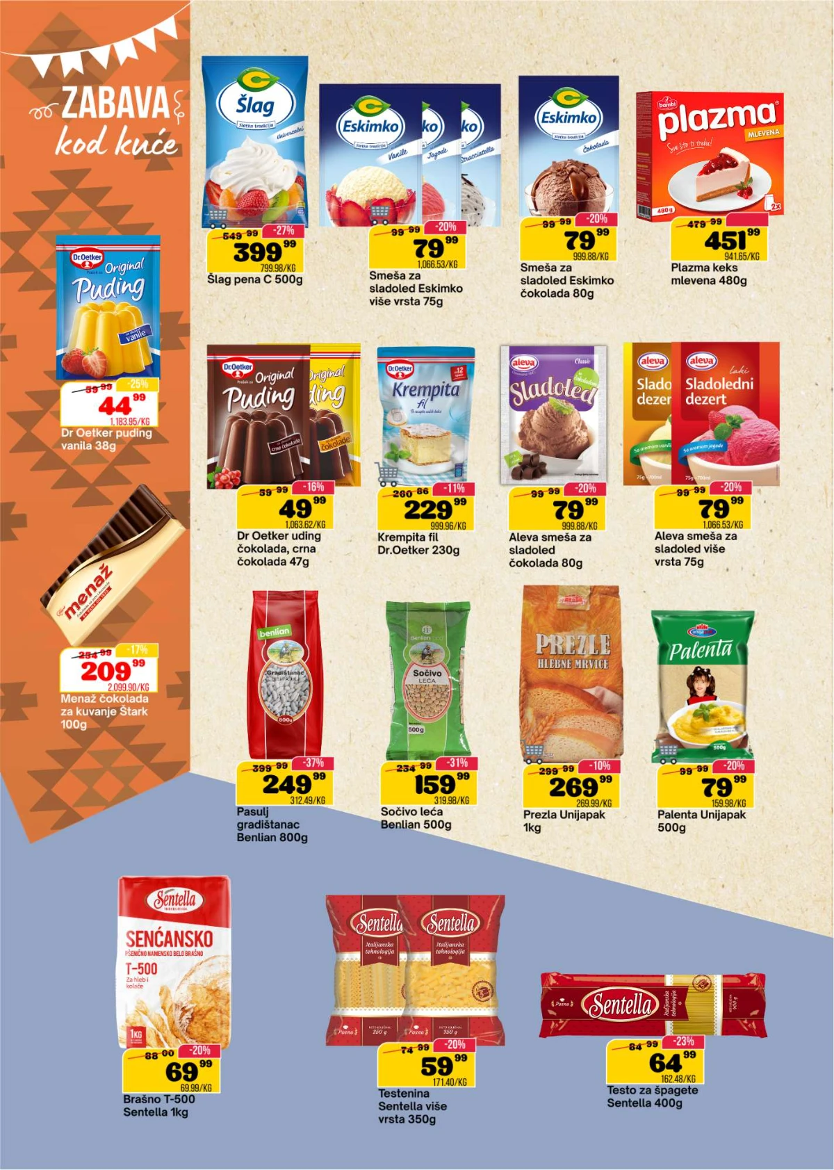 SP Marketi akcija Kit Kat, Stark, Jaffa i bombone po sniženim cenama