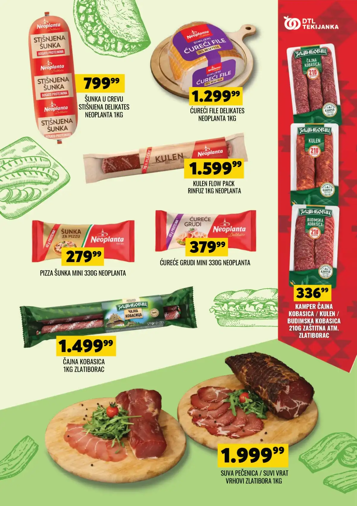 Tekijanka akcija katalog do 04. maja 2026 strana 9 prehrambeni proizvodi i popusti Srbija