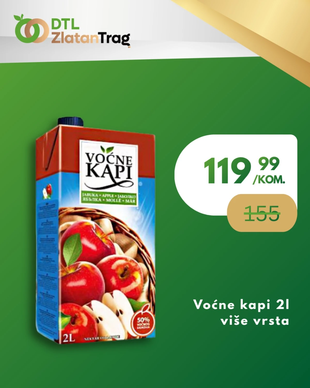 Zlatan Trag katalog strana 2 vocni sokovi i napici snizenje