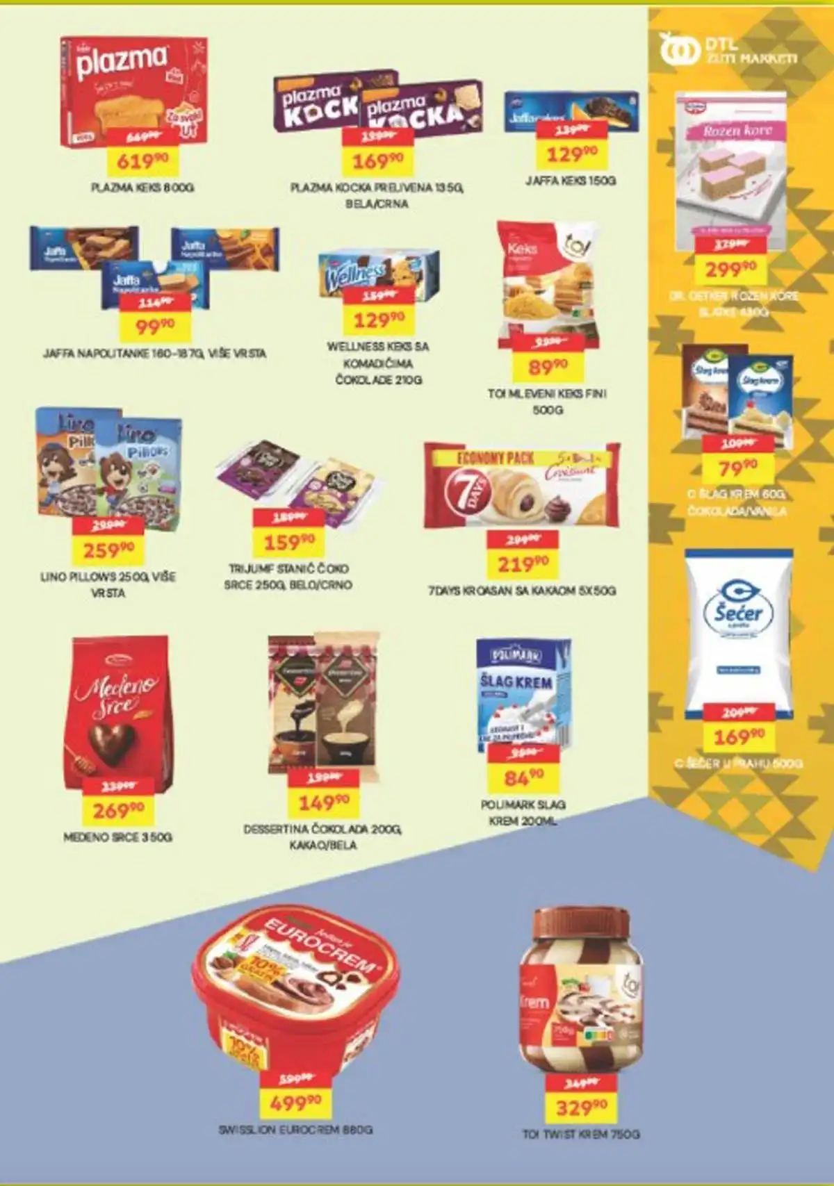 Žuti Market katalog sniženja do 20. aprila 2026 – kompletna akcijska ponuda - Strana 9 Žuti Market nova akcija i katalog sniženja do 20. aprila 2026 – Strana 9 - prehrana po sniženim cenama u Srbiji