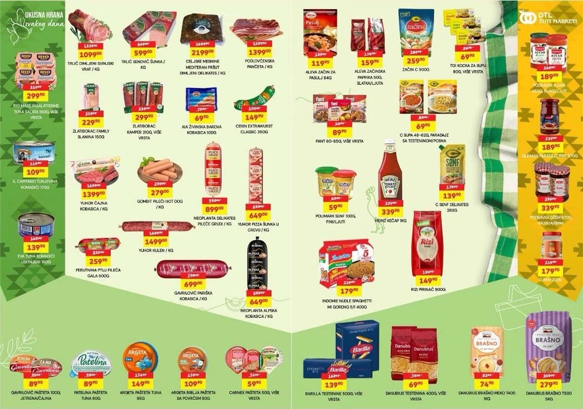 Žuti Market nova akcija i katalog sniženja do 06. aprila 2026 – Strana  4 - prehrana po sniženim cenama u Srbiji