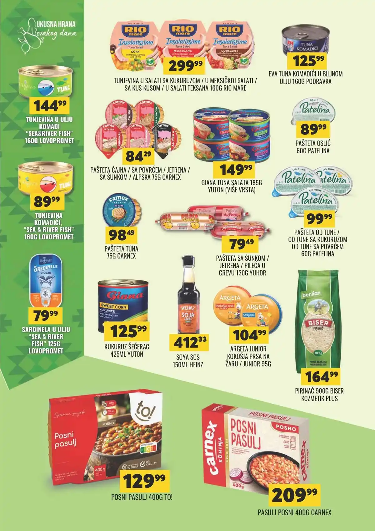 Tekijanka akcija katalog do 9. marta 2026 strana 6 piće i osnovne potrepštine Srbija