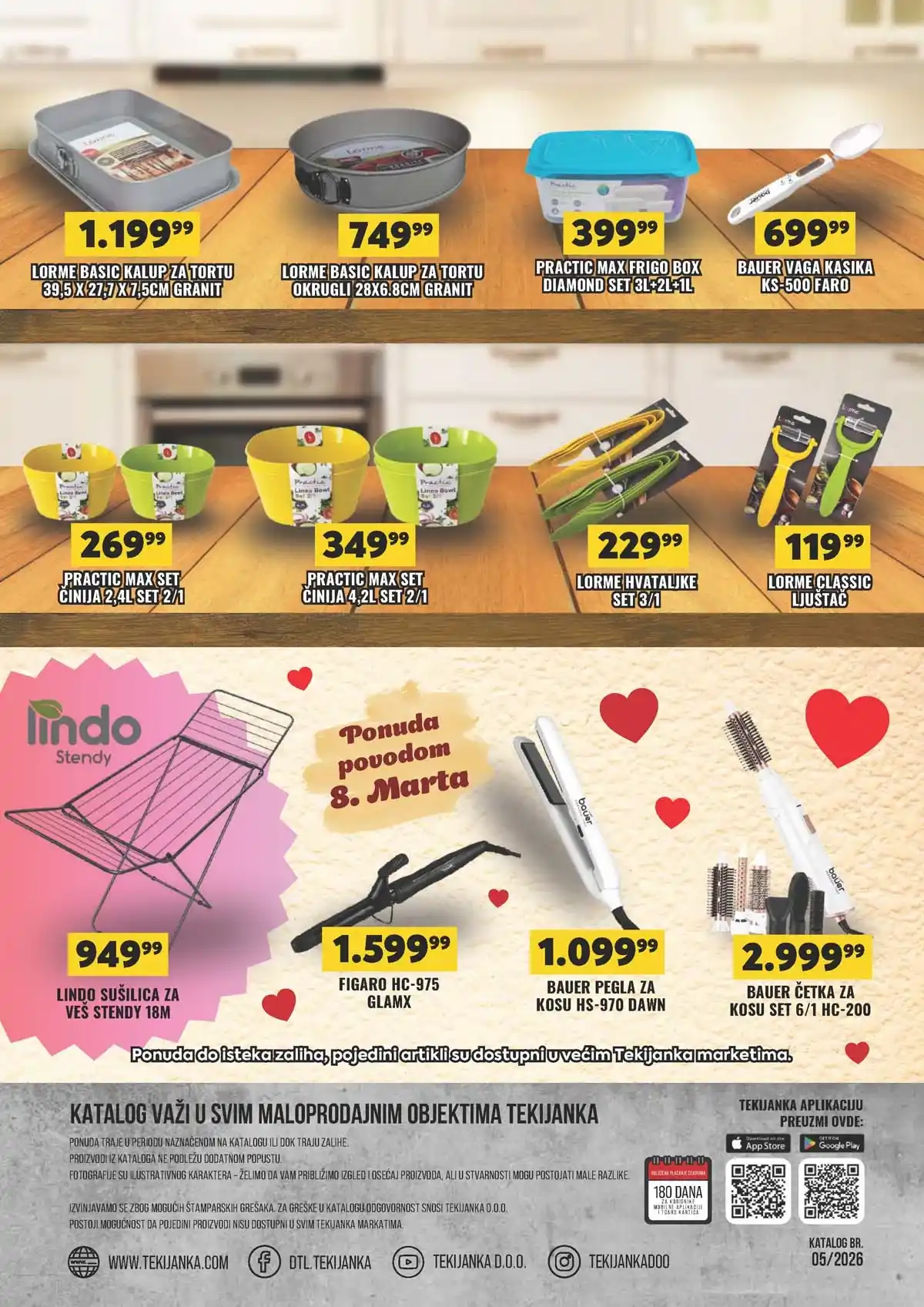Tekijanka akcija katalog do 9. marta 2026 strana 16 završne ponude i dodatni popusti Srbija