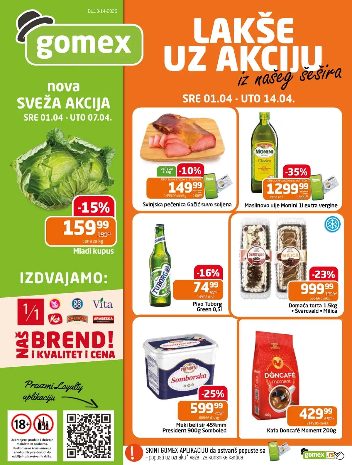 Gomex katalog sniženja strana 1