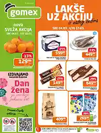 Gomex akcija Iz našeg šešira kataloška ponuda sniženja