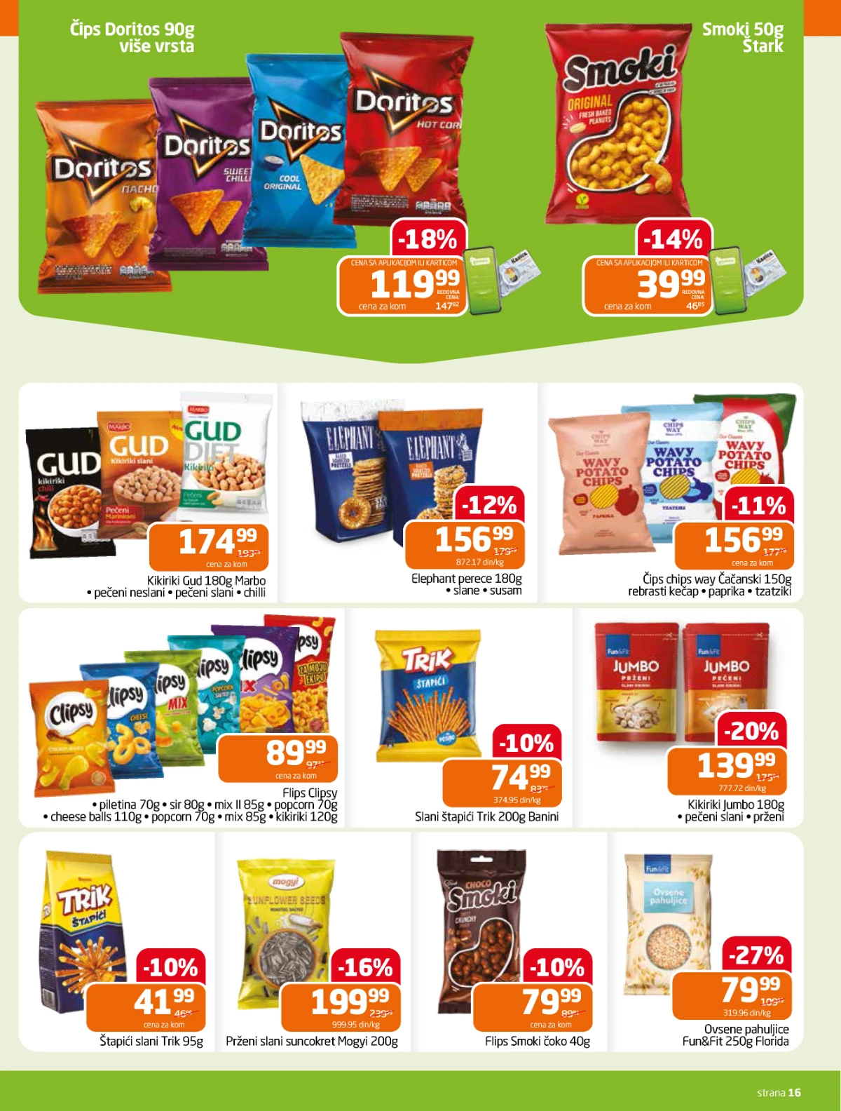 Gomex akcija 27.05–09.06.2026 – Doritos, Smoki i grickalice po nižim cenama