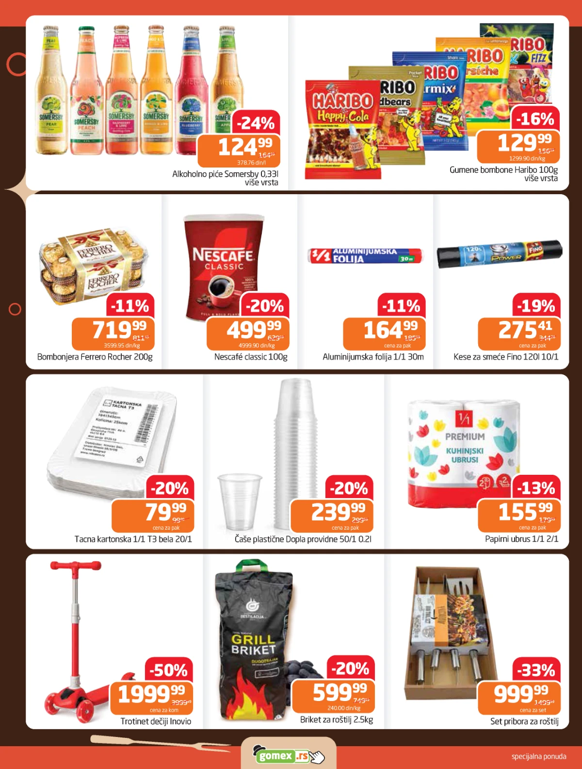 Gomex katalog Lakše iz našeg šešira strana 31 – akcija do 05. maja 2026 Gomex akcija Lakše iz našeg šešira katalog strana 31 sniženja do 05. maja 2026