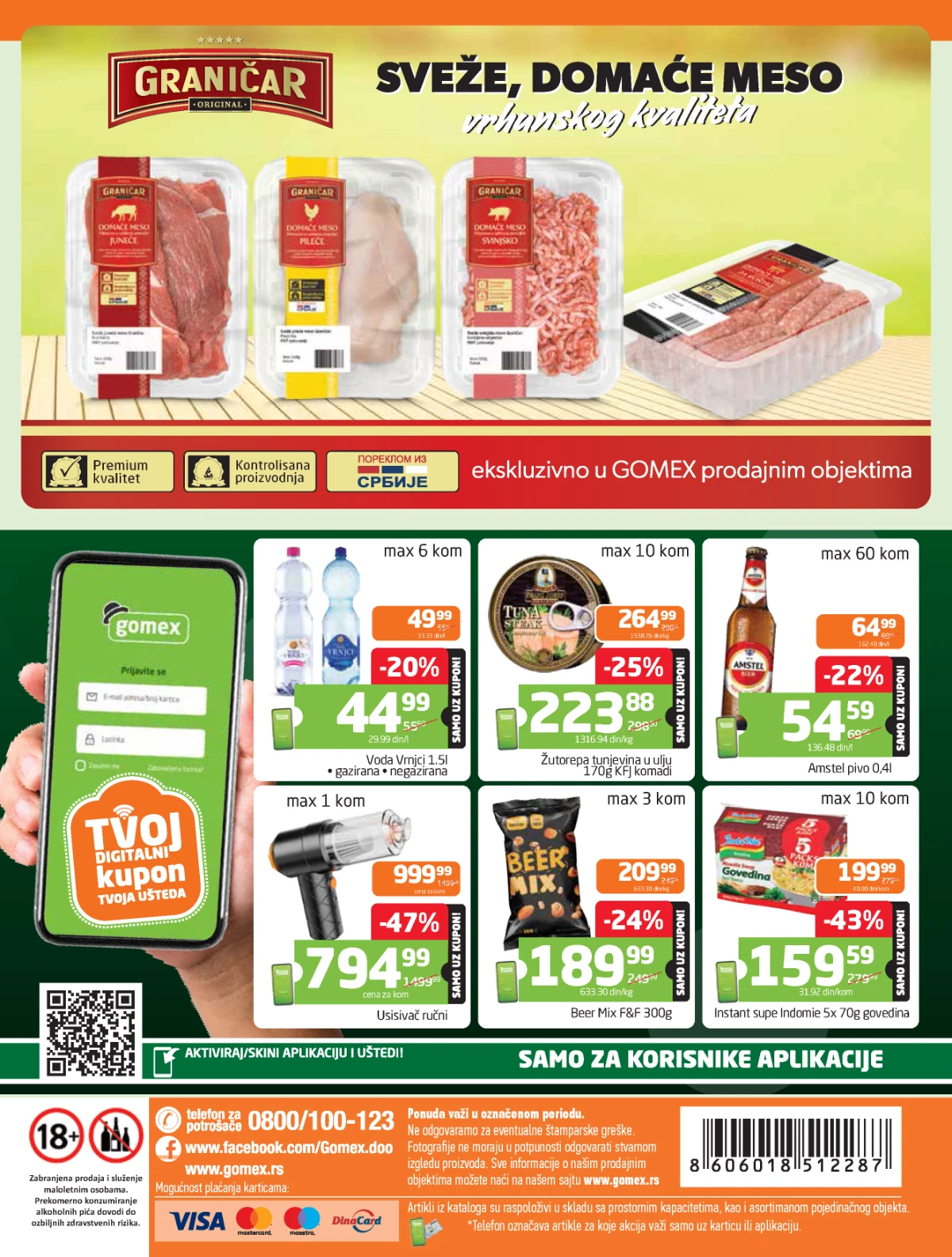 Gomex katalog Lakše iz našeg šešira strana 32 – akcija do 05. maja 2026 Gomex akcija Lakše iz našeg šešira katalog strana 32 sniženja do 05. maja 2026